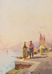 Jour ensoleillé à Venise